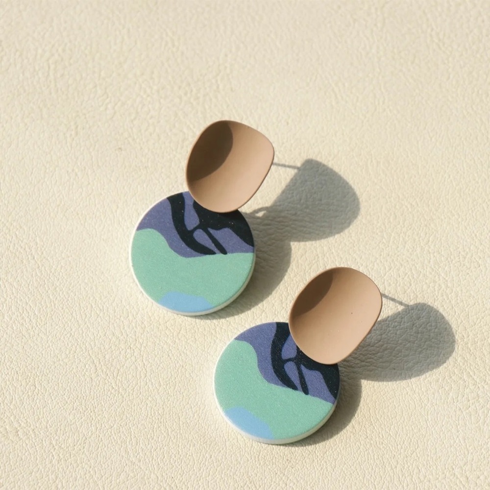 Clay earrings